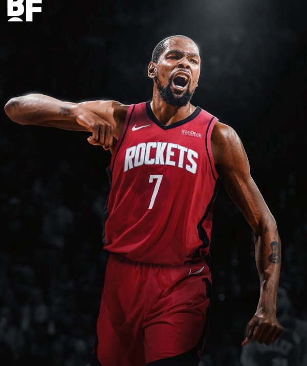Nó đã quyết định ~ Người đại diện tiết lộ rằng Durant sẽ mặc áo số 7 của Rockets, và chủ sở hữu cuối